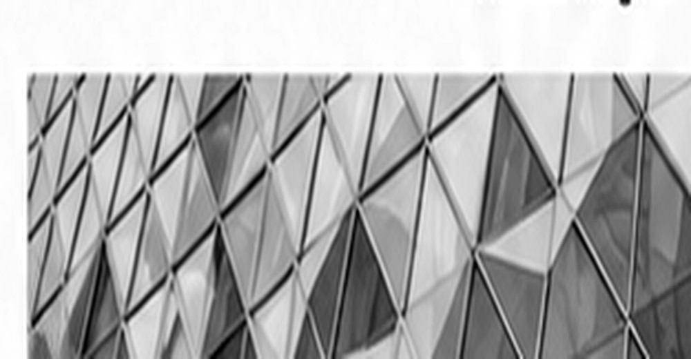 Geometric building facade